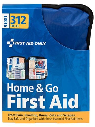 312 Piece Home & Go First Aid Kit